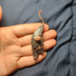 Black Kyanite & Mookite Witches Broom Pendants