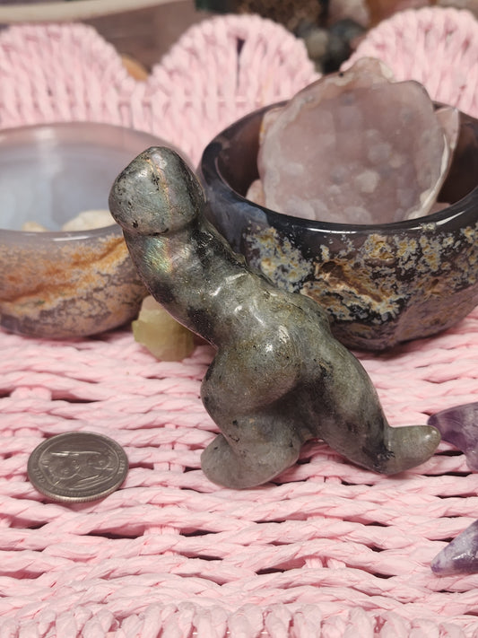 Labradorite Dino Peen