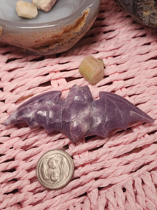 Lepidolite Bat