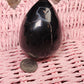 Black Agate Druzy Egg