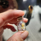 Ethiopian opal, grape agate and frankincense resin crystal energy jar!!