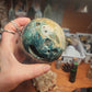 Large Orbicular Ocean Jasper Druzy sphere