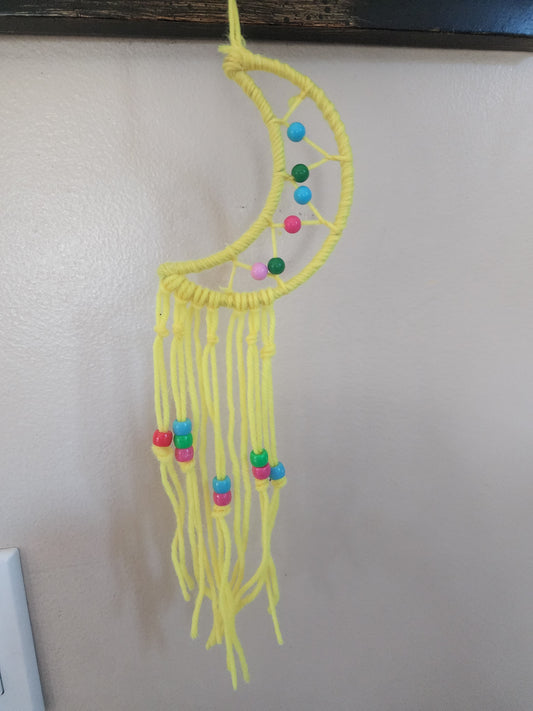 Cute yellow dream catcher