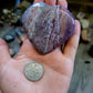 Ocean jasper heart