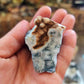 Lot of 6 raw moss agate pieces