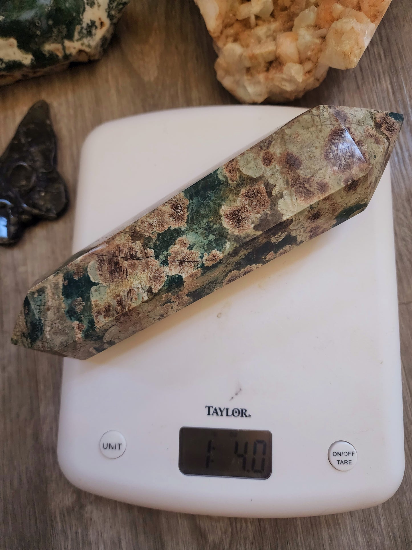 Large 1 lb flower jasper dt