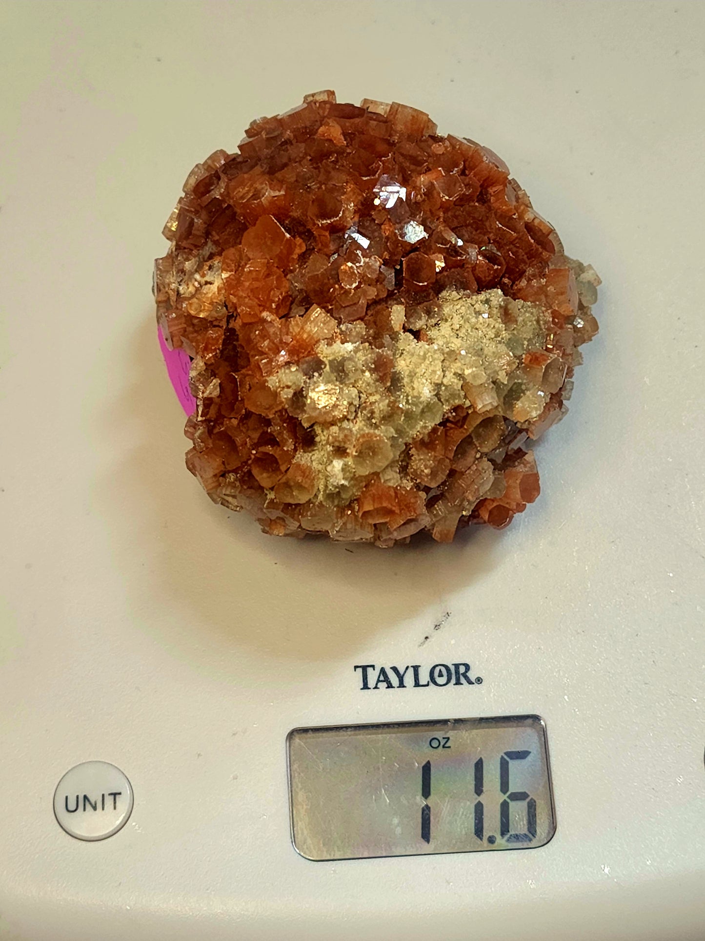 Aragonite cluster