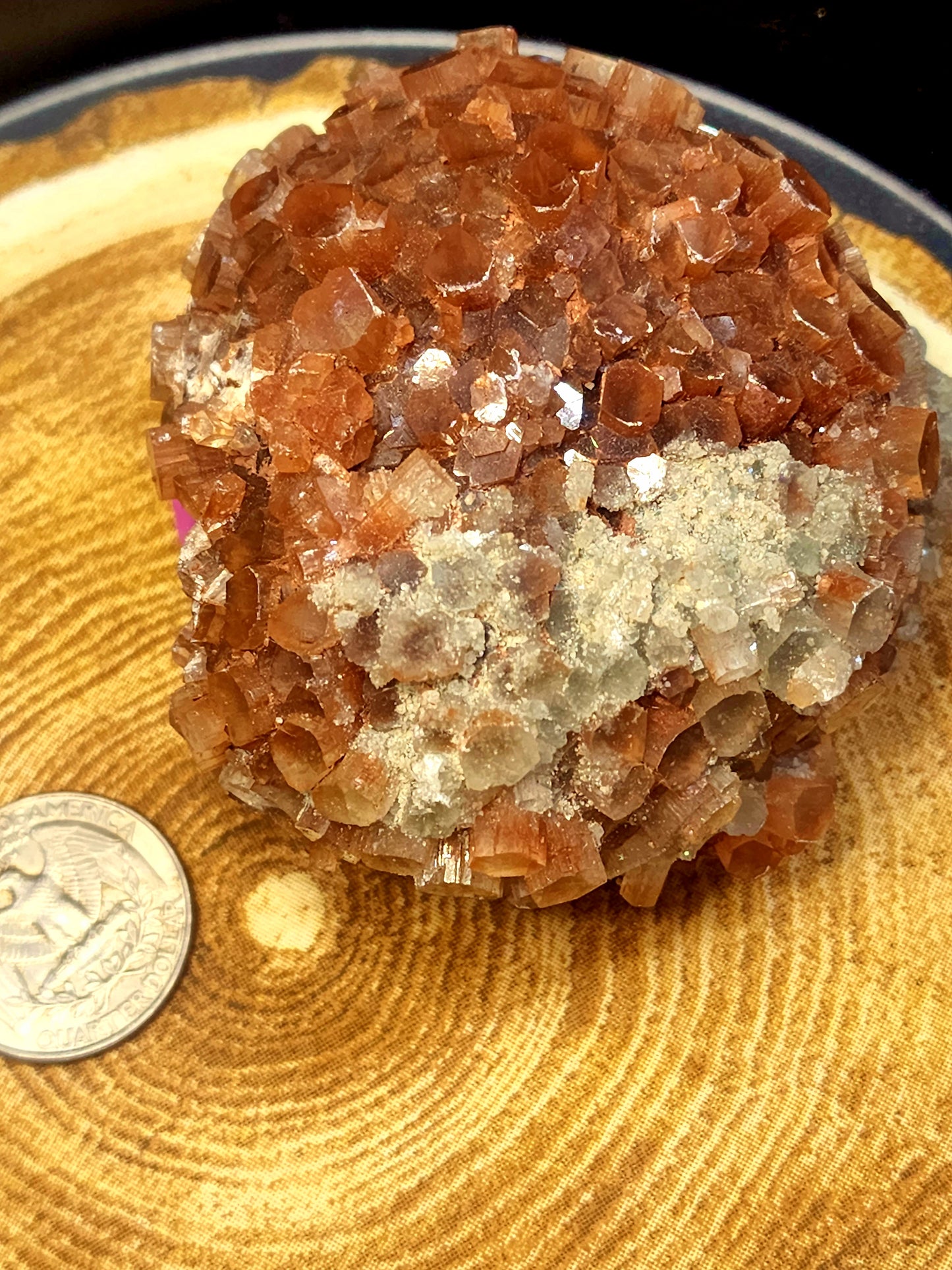 Aragonite cluster