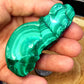 Large polished malachite specimen