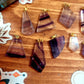 Rainbow fluorite pendant