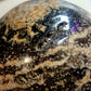 Large druzy ocean jasper sphere