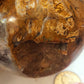 Large druzy ocean jasper sphere