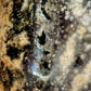 Large druzy ocean jasper sphere