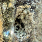 Large druzy ocean jasper sphere