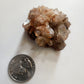 Quartz with hematite cluster 7