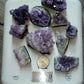 Bundle of amethyst clusters!!