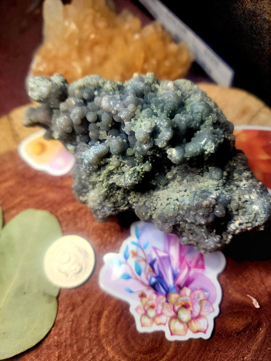 Large grape agate specimen