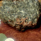Aragonite cluster with blue/green