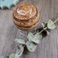Brown aragonite sphere 7