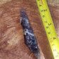 Raw chevron amethyst point