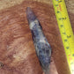 Raw chevron amethyst point