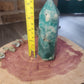 Amazonite with smokey quartz tower