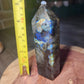 Super flashy labradorite tower!!!!