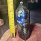 Super flashy labradorite tower!!!!