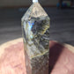 Super flashy labradorite tower!!!!
