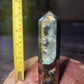 Flashy shimmery labradorite tower!!