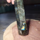 Flashy shimmery labradorite tower!!