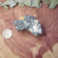 Barite cerrusite and galena specimen