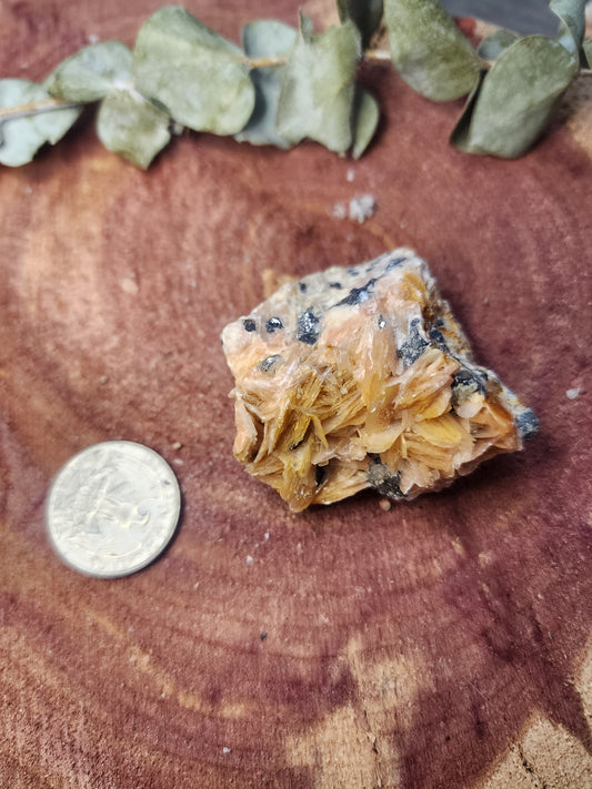 Barite cerrusite and galena specimen