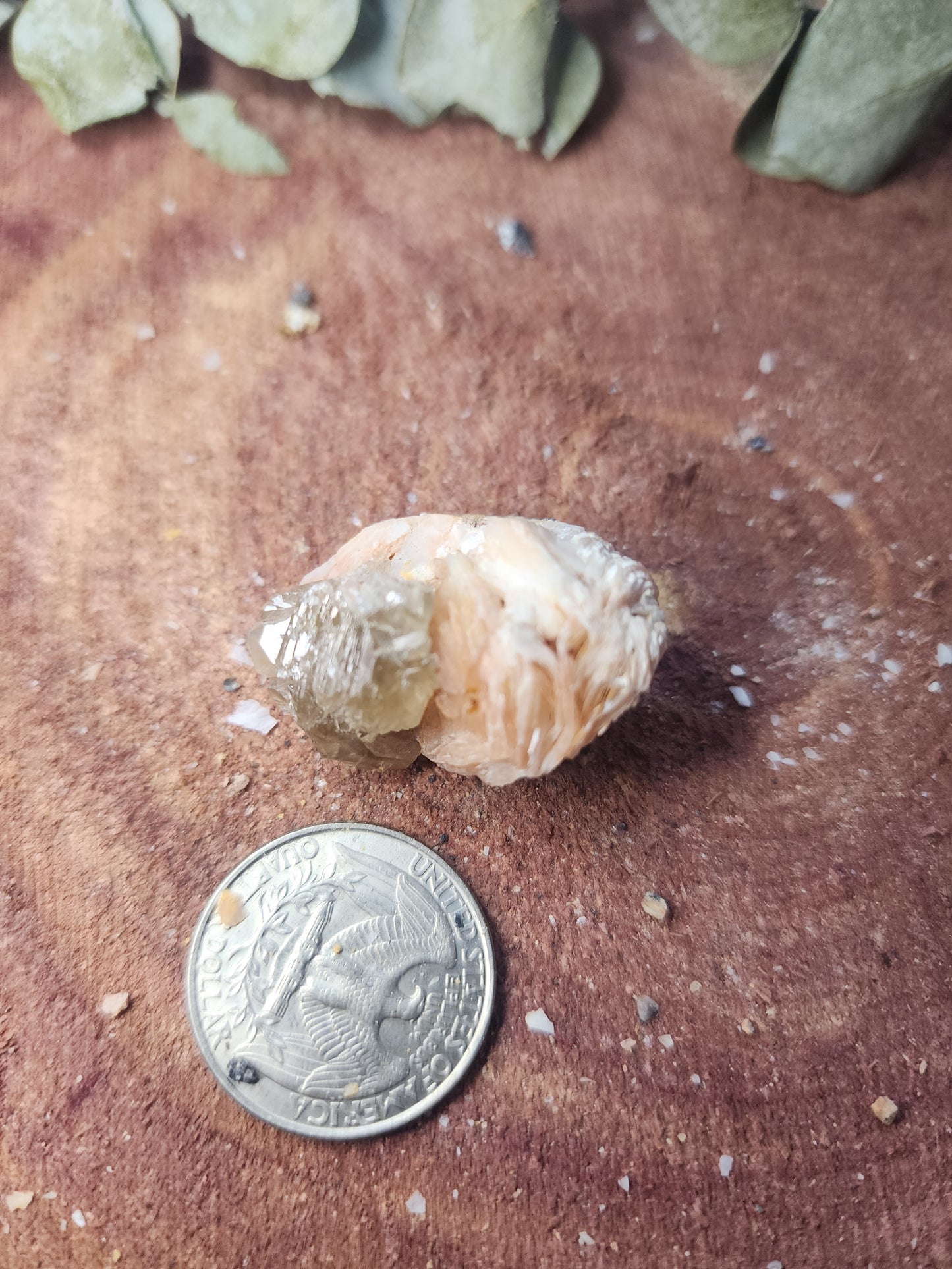 Barite cerrusite and galena specimen