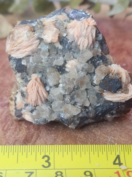 Barite Cerrusite and Galena specimem