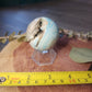 Blue aragonite druzy sphere
