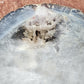 Agate druzy plate