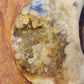 Druzy pink amethyst moon