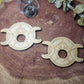 Triple moon goddess pentagram sphere holder
