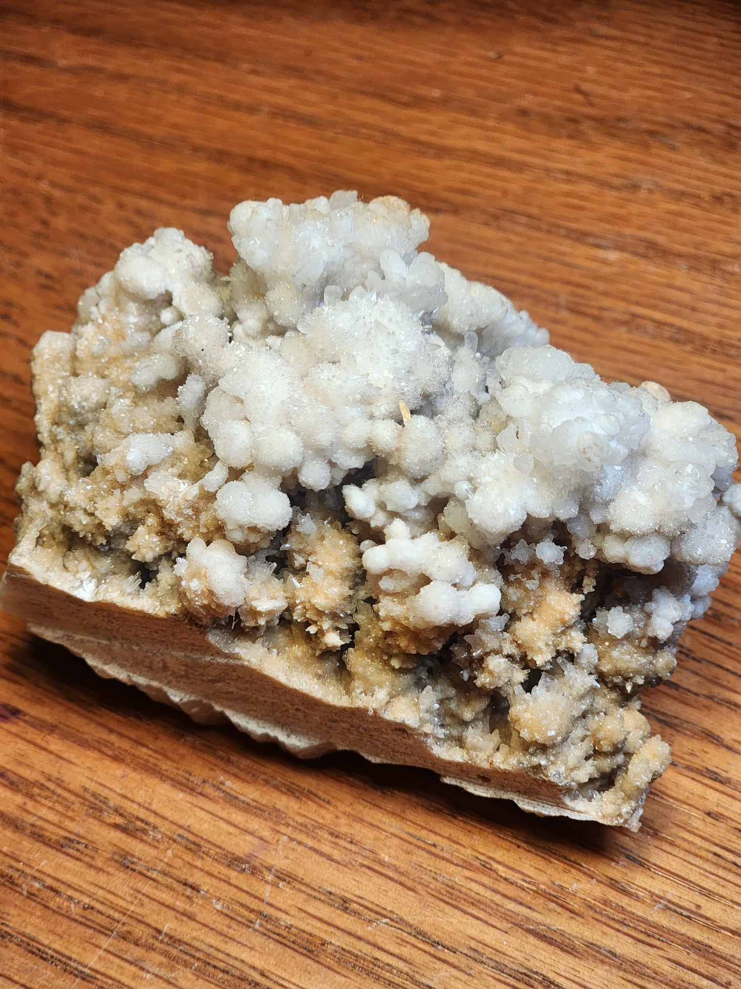 Gorgeous Calcite Flower specimen with quartz