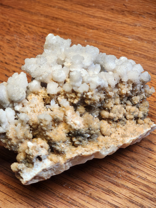 Gorgeous Calcite Flower specimen with quartz