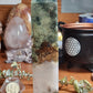 Large Moss agate tower