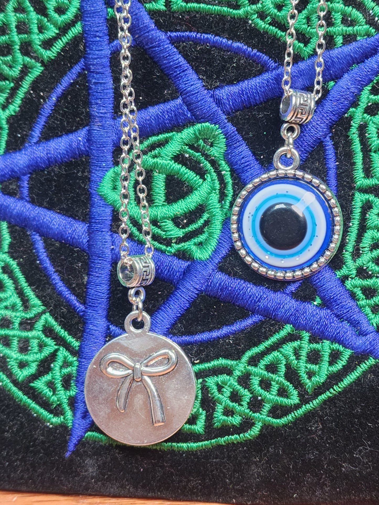 Evil eye necklace