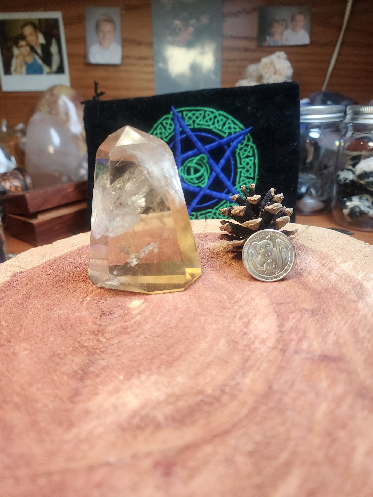 Phantom natural citrine tower!!