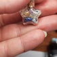 Ethiopian opal x grape agate x mini natural citrine jar necklace