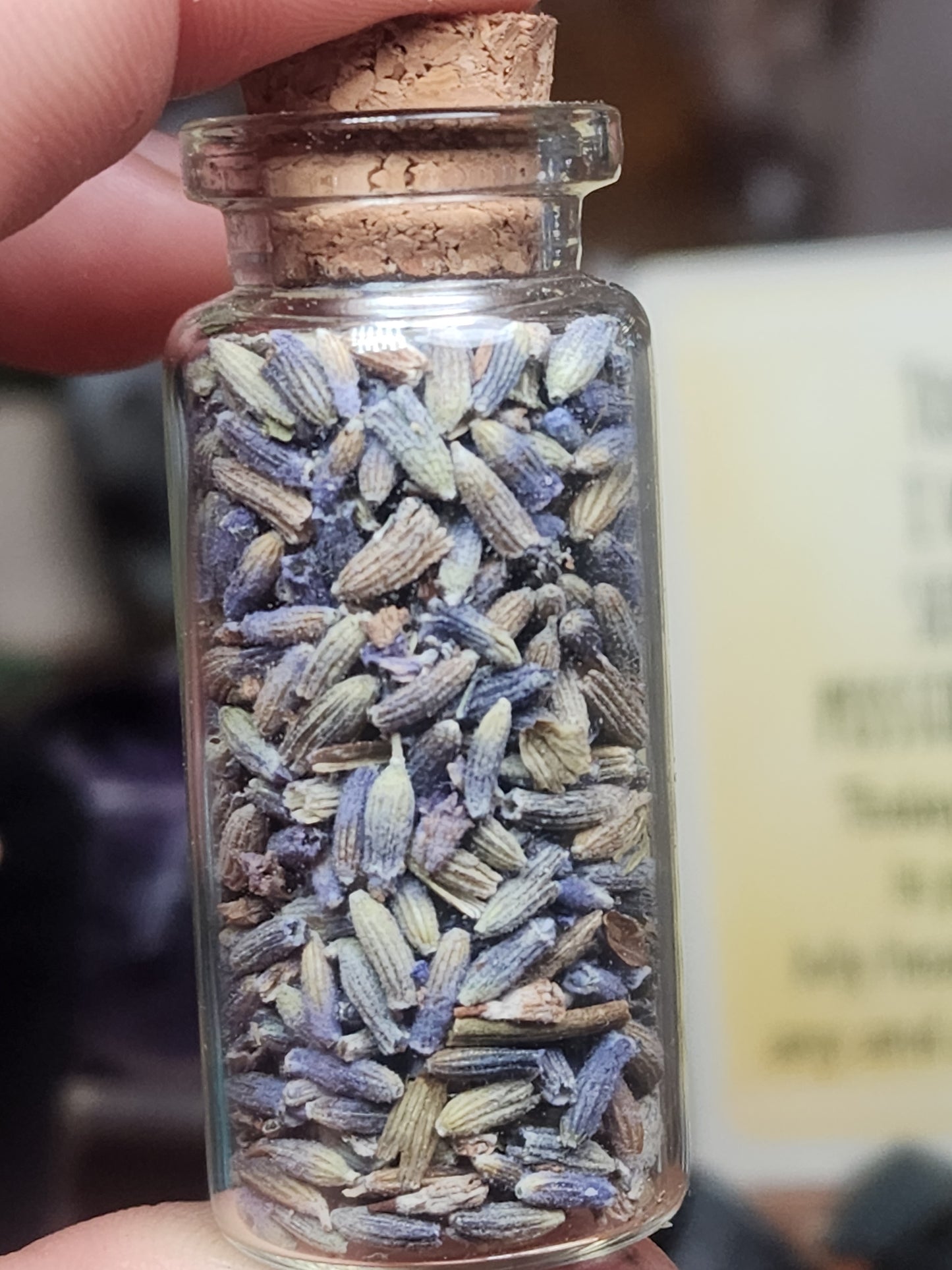 Lavender jar