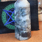 Moss agate tower