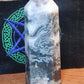 Moss agate tower