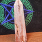 Pink crazy lace agate tower