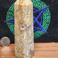 Druzy crazy lace agate tower